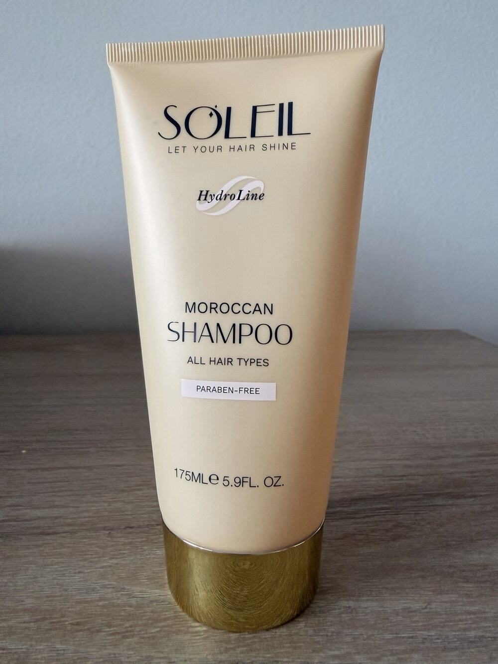 Soleil HydroLine Moroccan Shampoo 5.9 oz Sealed Exp 2029